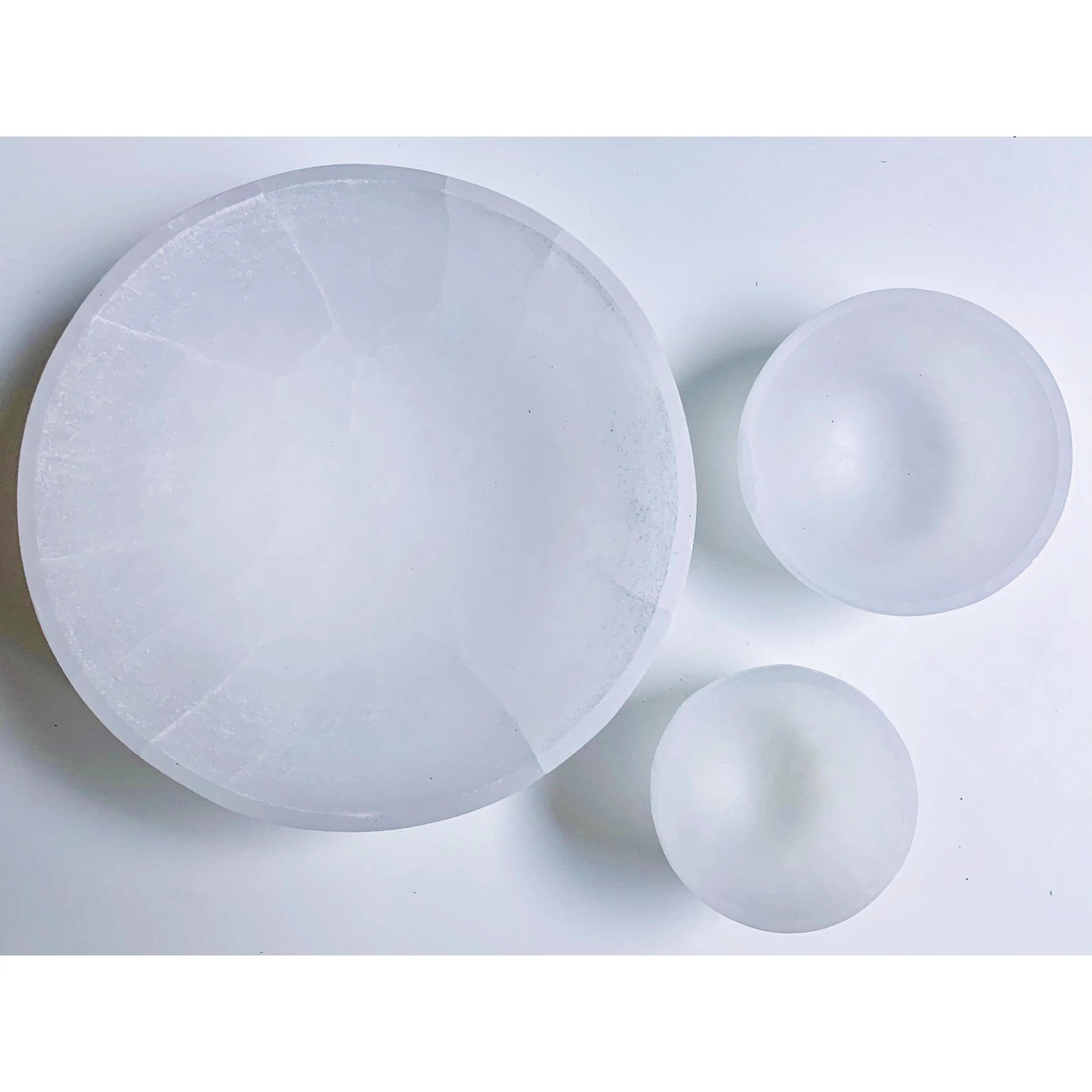 Selenite Round Bowl Selenite Round Bowl