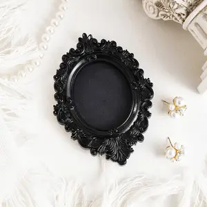 European Style Resin Wall Decor Frame, Picture Frame, DIY Home Decoration, Multi-Style Options, Living Room Bedroom Background Decor