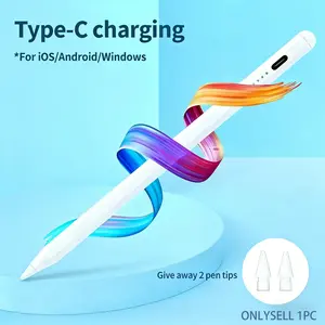 Active Stylus Pen for iPad (2018-), Multi-Color Capacitive Stylus with Tilt Function and Magnetic Attachment, Ideal Gift for Boys Girls