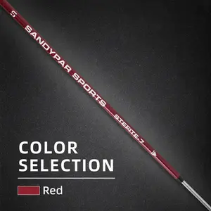 WUDAY Carbon Fiber And Steel Hybrid Ultra-Lightweight Golf Putter Shaft with High Stability for Enhanced Performance accessories Textured Grip Design White Grip Superior Grip Strong Grip golf accessories