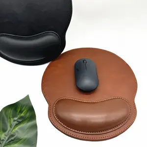 Text Mousepad - Faux Leather Desk Accessory for Office, Gaming & Work |   Ideal Corporate Gift, Gaming Mousepad |   Elegant Design |   Smooth Texture, Mouse Pads for Desk