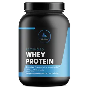 Ascended Whey Protein Concentrate (2lb Vanilla)