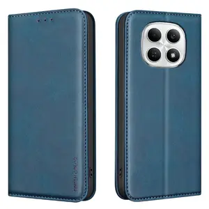 Compatible with Redmi Note 15 4G/5G, Tubo5Max/Tubo5, A7 PRO 4G, Note 15 Pro/Pro Plus 5G, 15/15C 4G and other models Wallet-style phone case with solid-color flip design, Protective