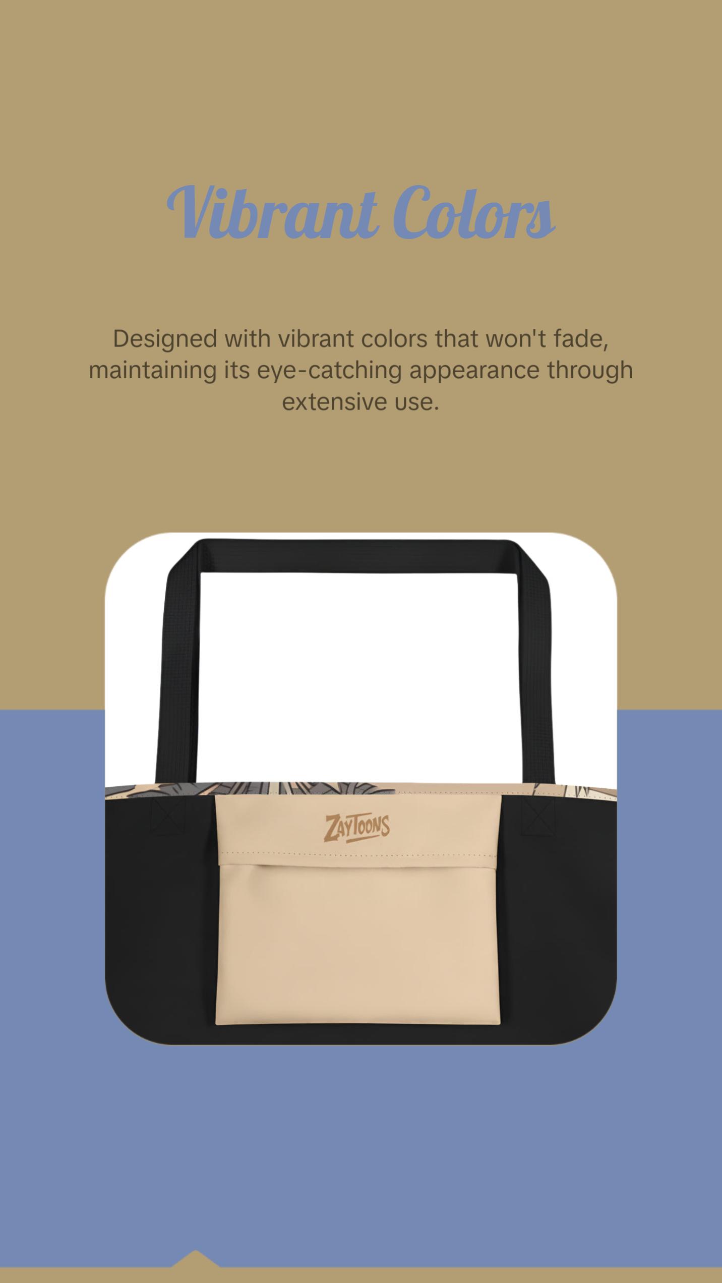 Market Cheetah Large Tote