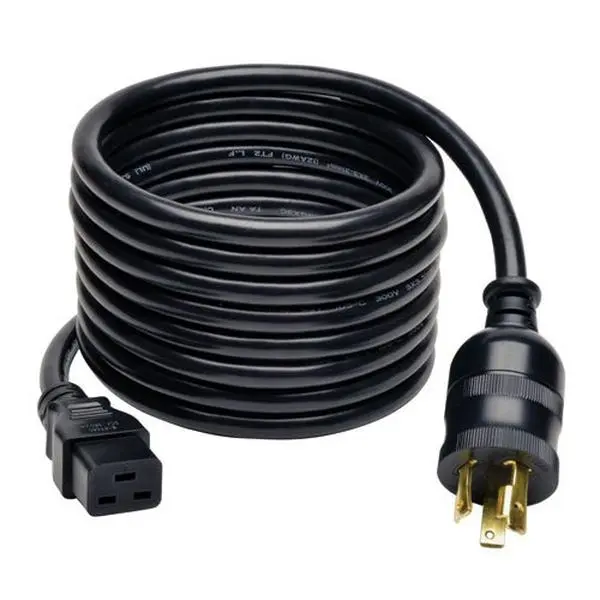 Tripp Lite P040-012-P30 12 ft. Heavy-Duty Power Supply Cable for Desktop Computers, Laptops, Office Equipment