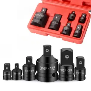 Socket Adapter Converter 1/2 to 3/8, 3/8 to 1/4, 3/4 to 1/2, High-Strength Chrome Molybdenum Steel, Auto Repair Tool