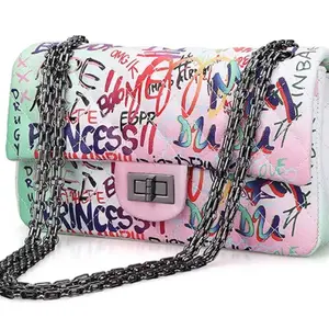 White Graffiti Bag
