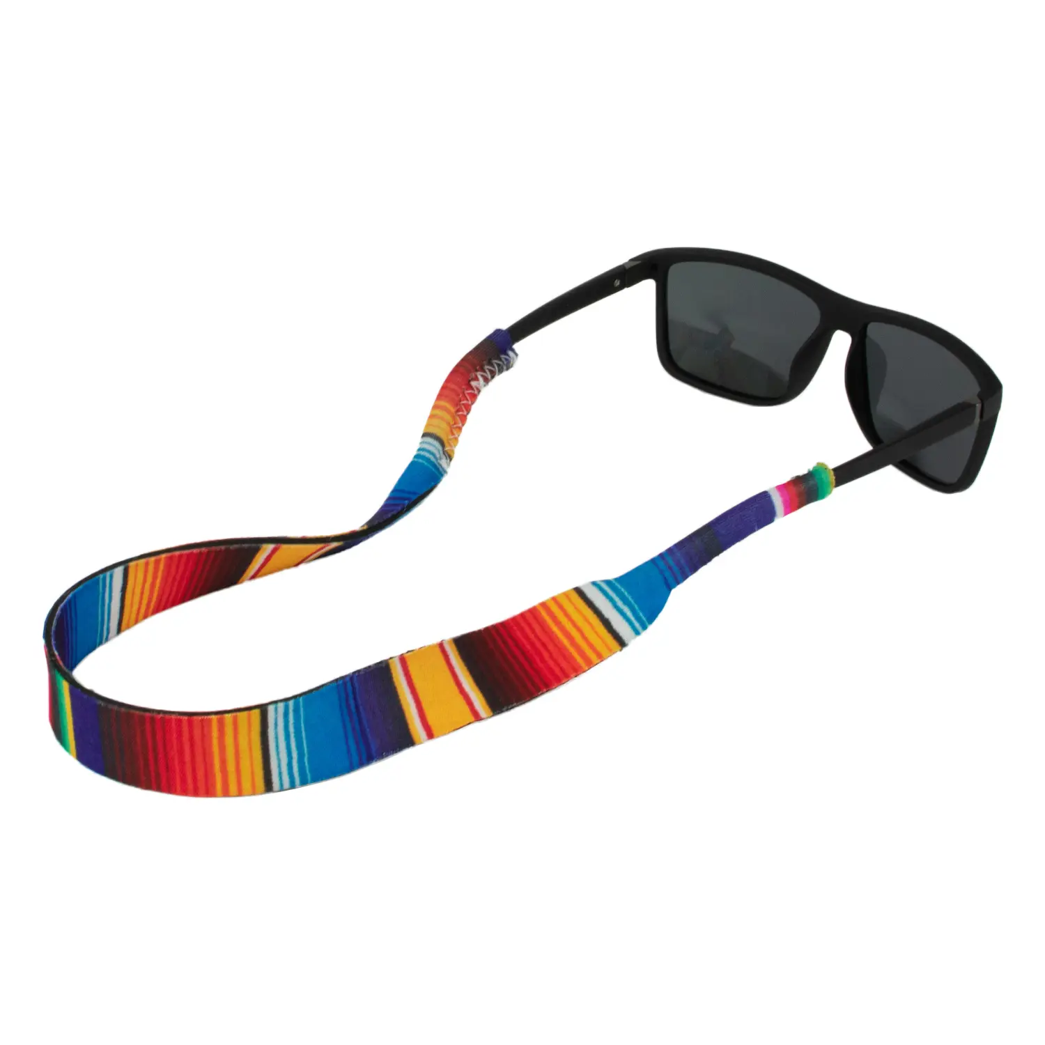 Ukes Premium Sunglass Strap - Durable & Soft Glasses Strap Designed with Floating Neoprene Material - Secure fit for Your Glasses and Eyewear. (The Cobijas)