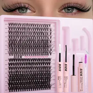 magozg Lash Clusters Kit | Reusable Wispy False Eyelashesfor Natural & Dramatic Looks | Hypoallergenic SyntheticLashes for All Eye Shapes | Party, Daily Wear & SpecialOccasions40+50 fake mink