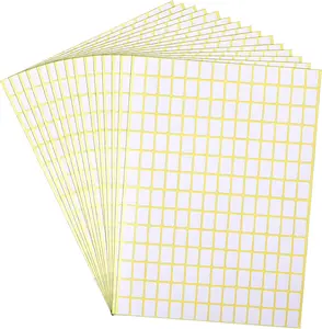 2940Pcs Matte Small White Labels Stickers Blank Labels Removable Price Tags