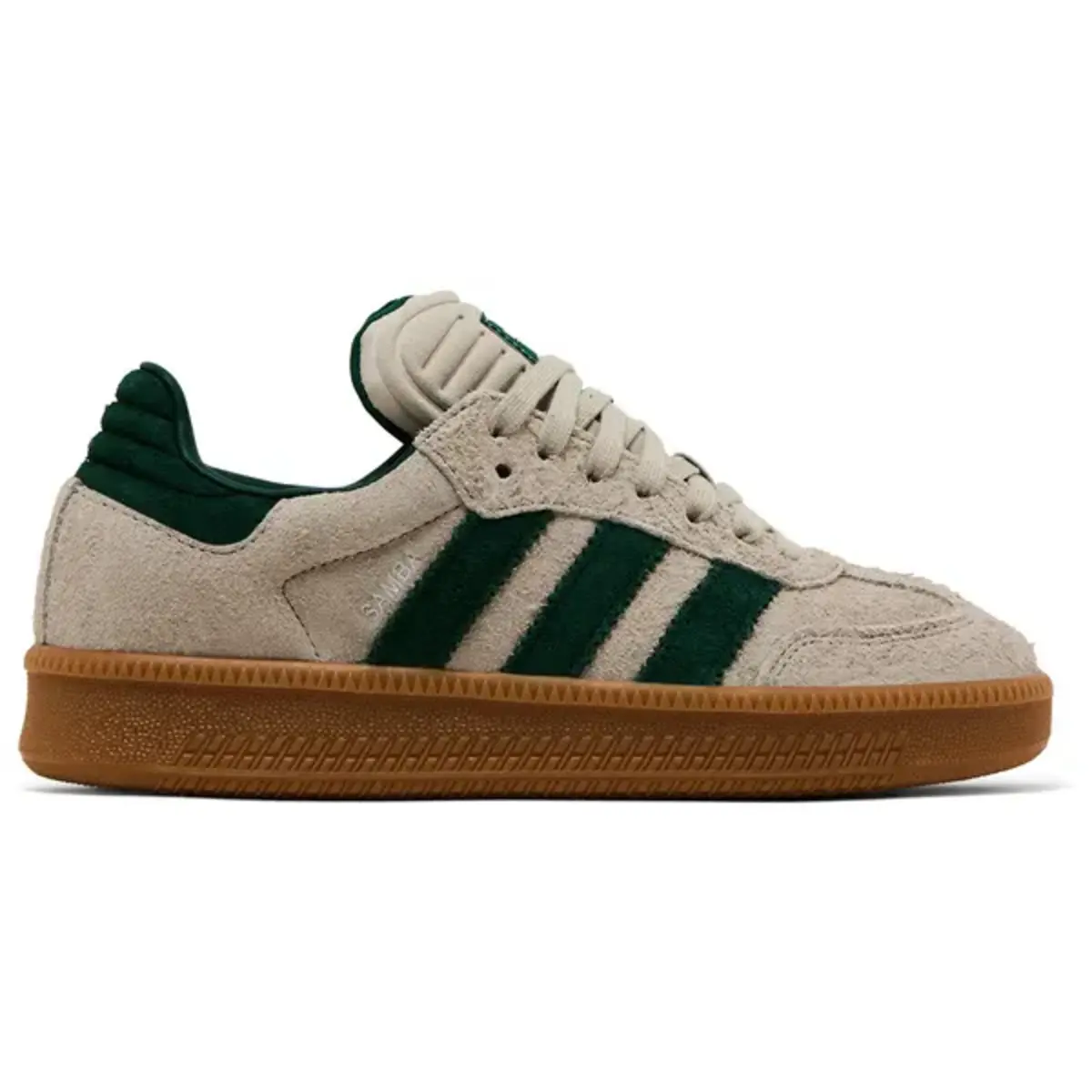 adidas Samba XLG Putty Grey Collegiate Green Men's Fashion Shoes New
