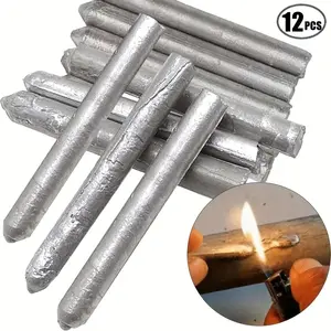 12 Low Temperature Welding Rods, Fast Melting Powder Core, Suitable for Stainless Steel, Copper, Iron, Aluminum, Durable and Reliable