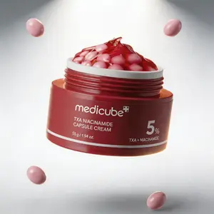 Medicube TXA Niacinamide Capsule Cream 55g, Brightening Face Cream with 5% TXA + Niacinamide, Dark Spot & Redness Corrector