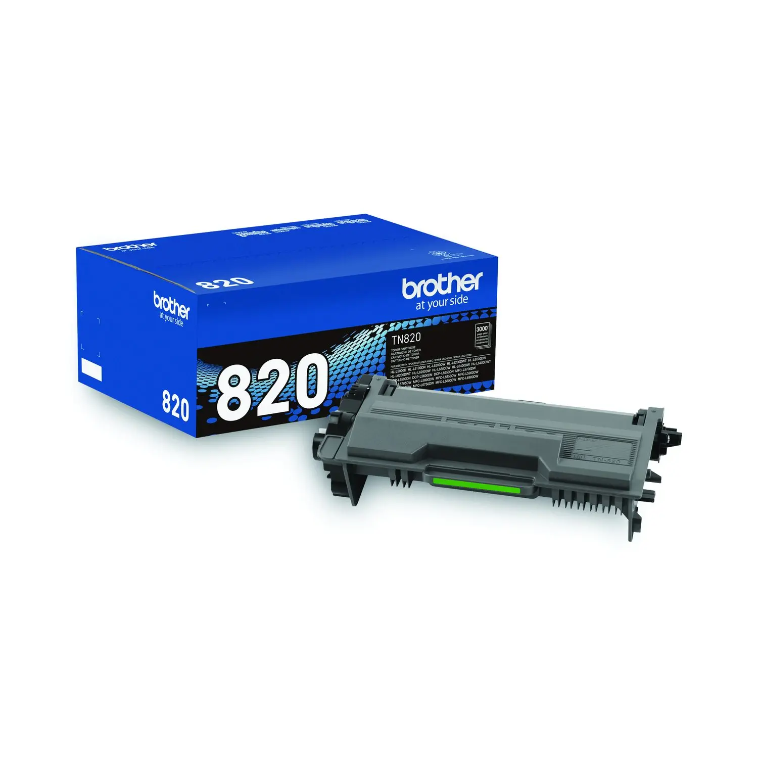 Brother TN820 Black Standard Yield Toner