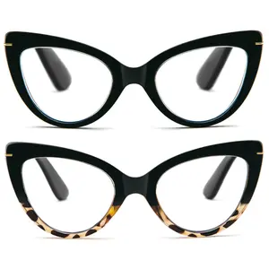 KOKOBIN Cat Eye Reading Glasses Fashion Cute Reader for Women