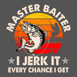 Master Baiter Hot Peel DTF Transfer