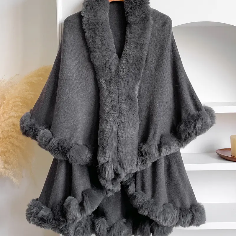Women's Fall Winter Fashion Solid Color Shawl, Warm Comfortable Scarf, Casual Multi-Functional Wrap, Fluffy Soft Scarf, Perfect for Autumn/winter Decor, Trendy Solid Shawl