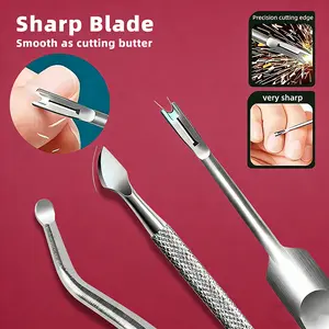 3pcs Foot Care Toolbox Designed for Ingrown & Thick Toenails, Complete Manicure Set for Dead Skin and Callus Treatment