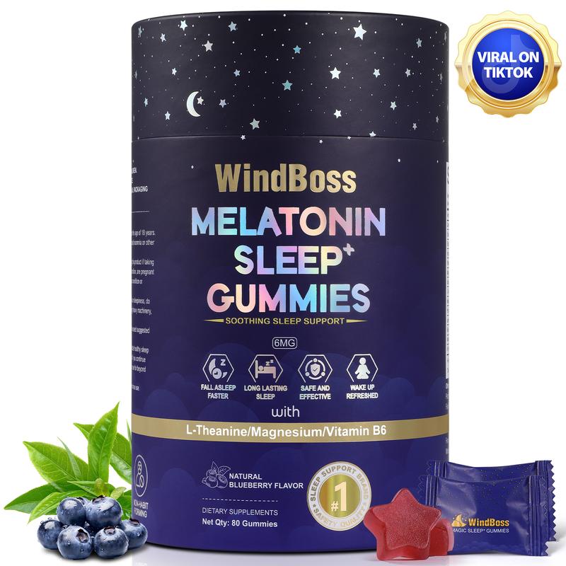 【30 Minutes to Sleep】-Magic Sleep Gummies, Individual Packing, Sasy to Carry, More Hygienic, Effective within 30 Minutes