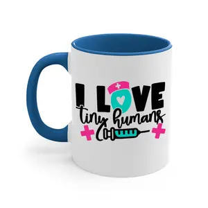 I Love Tiny Humans Style Style 166#- nurse-Mug / Coffee Cup Ceramic Drinkware