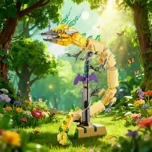 Zeldaing Wild Breath Master Sword Anime Ornament, Moc Bricks Building Blocks Assembly Toy, Kids Gift Idea, Collectible Decor