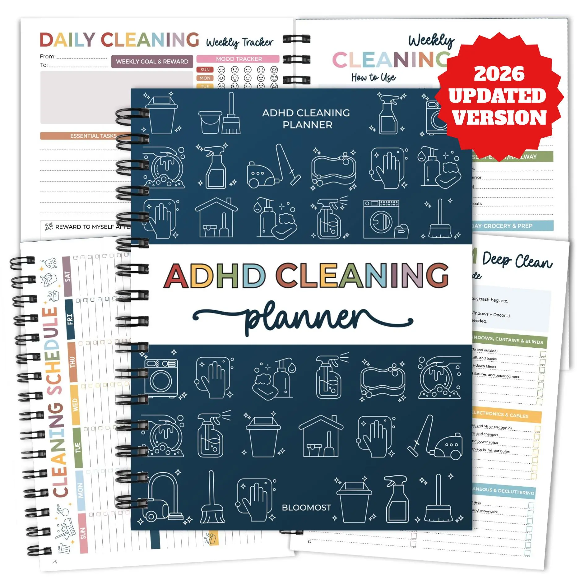 1 ADHD Cleaning Planner