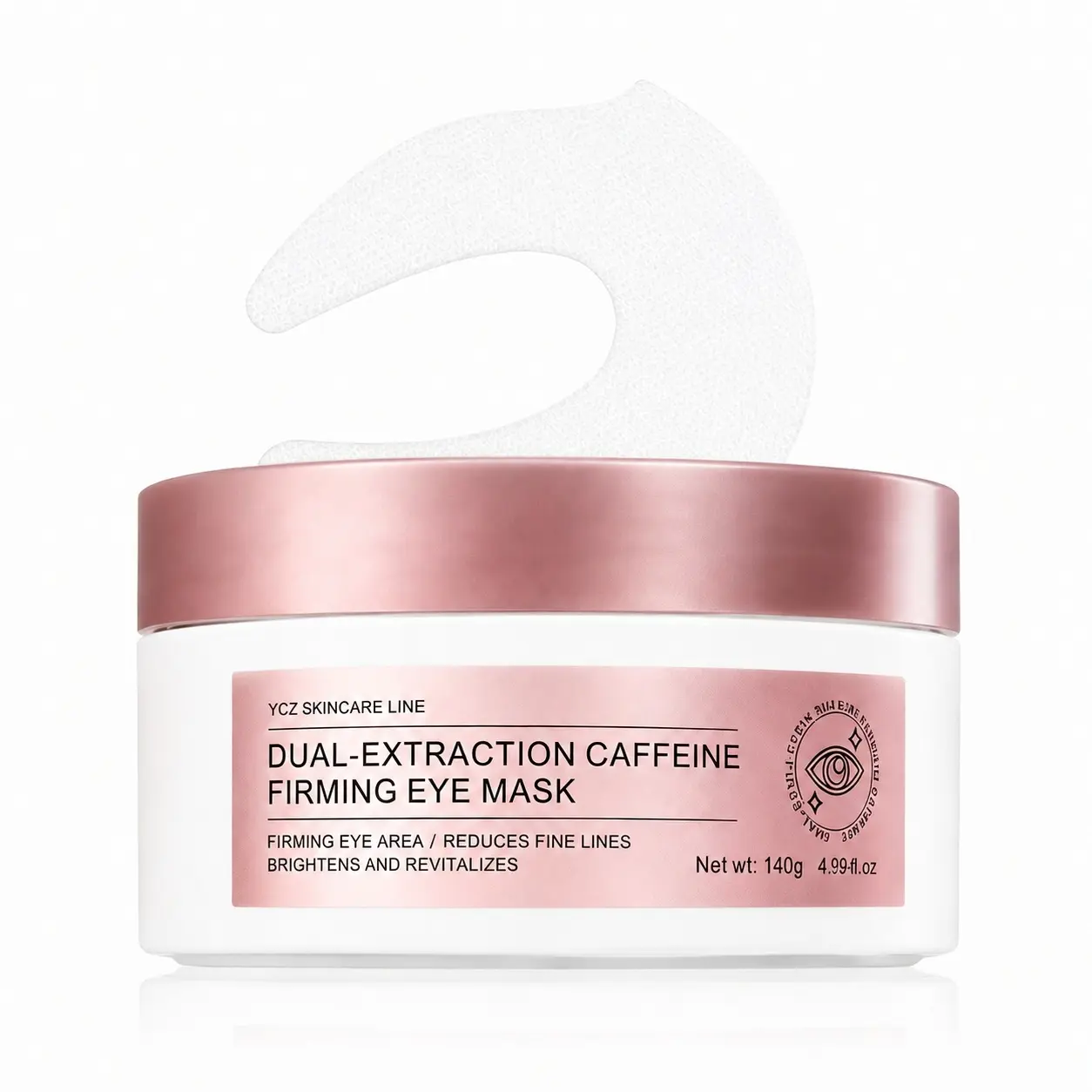 YCZ Caffeine Collagen Firming Eye Mask 60 Pieces | Target Puffiness, Dark Circles & Fine Lines for Smoother, Brighter Under-Eye Skin #Summervibes