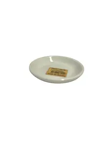 Small White plate 3.5"