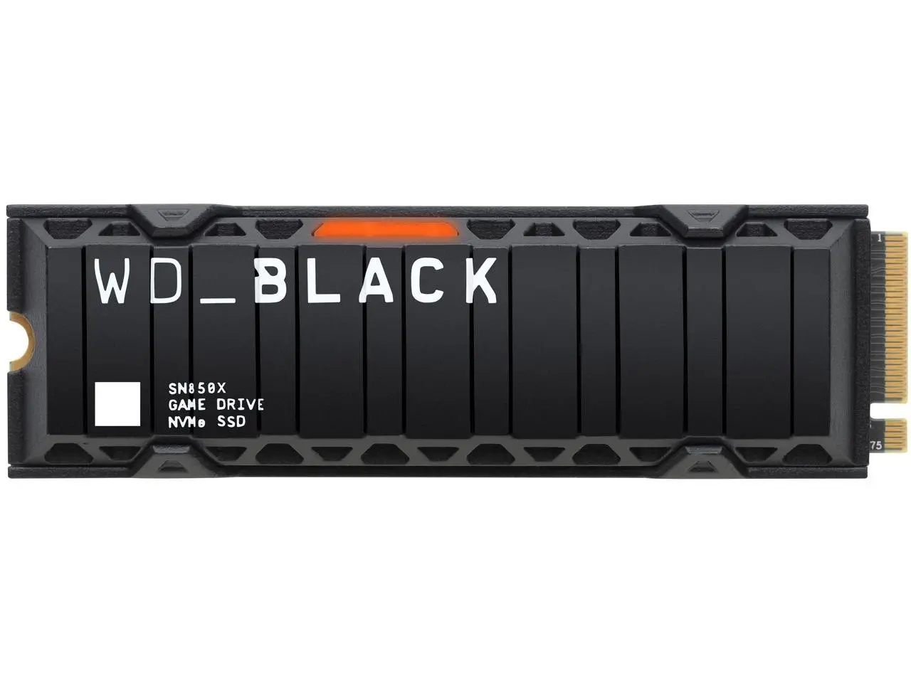 WD_BLACK SN850X NVMe M.2 2280 1TB PCI-Express 4.0 x4 Internal Solid State Drive (SSD) WDS100T2XHE WD_BLACK SN850X NVMe M.2 2280 1TB PCI-Express 4.0 x4 Internal Solid State Drive (SSD) WDS100T2XHE