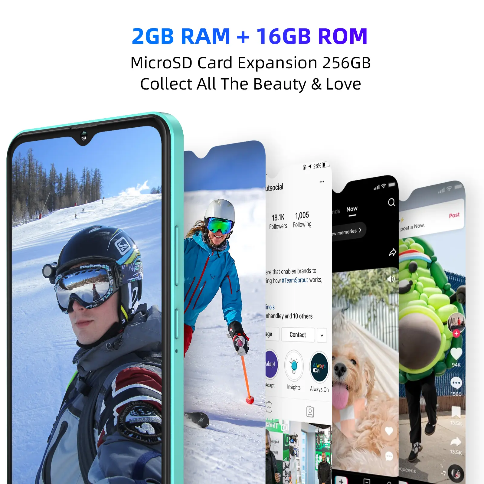 Xgody 13 Pro 6.56'' HD Screen 4G LTE Unlocked Phone, 15MP+5MP