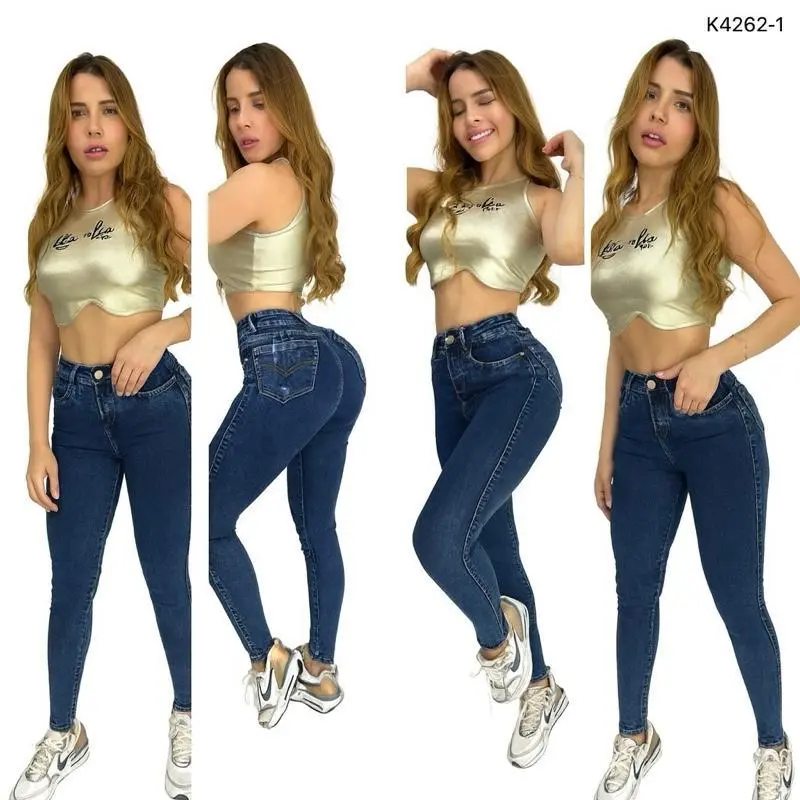 K4184 Premium Colombian Skinny Jeans – Perfect Fit & Ultra-Soft Comfort