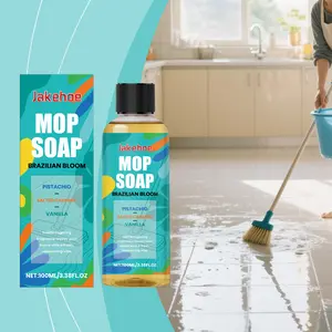 Jakehoe Fragrant Mop Soap Cleaning Liquid - Multi-material Floor Cleaner for Stain Removal and Fresh Fragrance