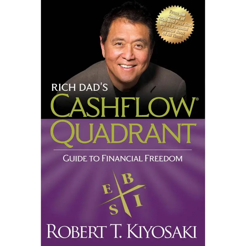 Rich Dad's CASHFLOW Quadrant: Personal Finance Guide to Financial Freedom by Robert T. Kiyosaki, Paperback Business Book for Success, Investment