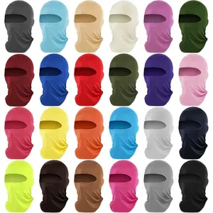 24 count Ski Mask Balaclava  Mask Full  Cover for Men Skiing, UV Protection
