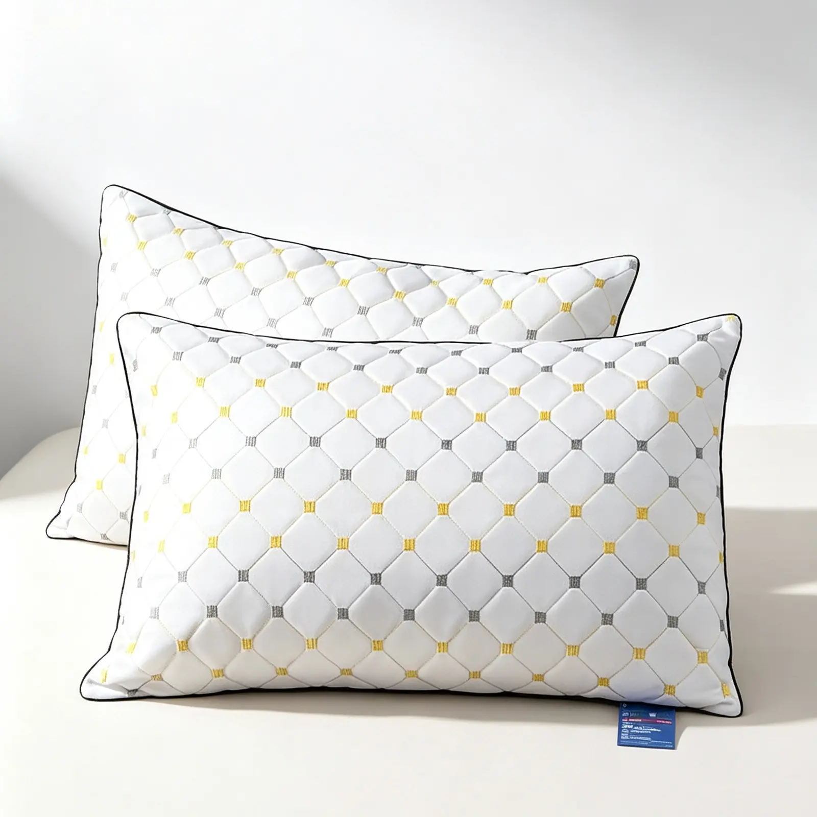 Comfortable sleeping pillow(2pcs, Buy 1 Get 1 Free), High Resilience Gentle Support Without Shoulder Pressure, Breathable Sweat-Free Fabric, Relieves Neck & Shoulder Aches, Alleviates Stiff Neck & Insomnia, Sleep Pillow for Home & Homestay