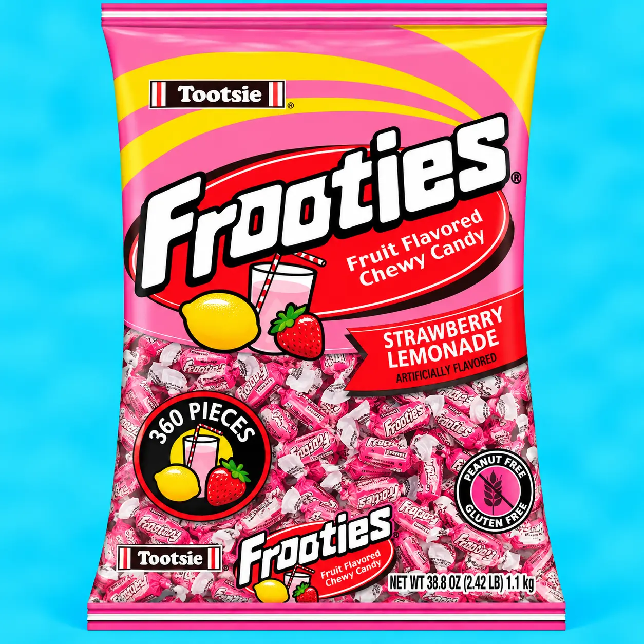Frooties strawberry lemonade 360 count Bag Frooties strawberry lemonade 360 count Bag