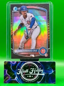 2025 Bowman Chrome - Fernando Cruz #BCP-110 - Reptillian Refractor