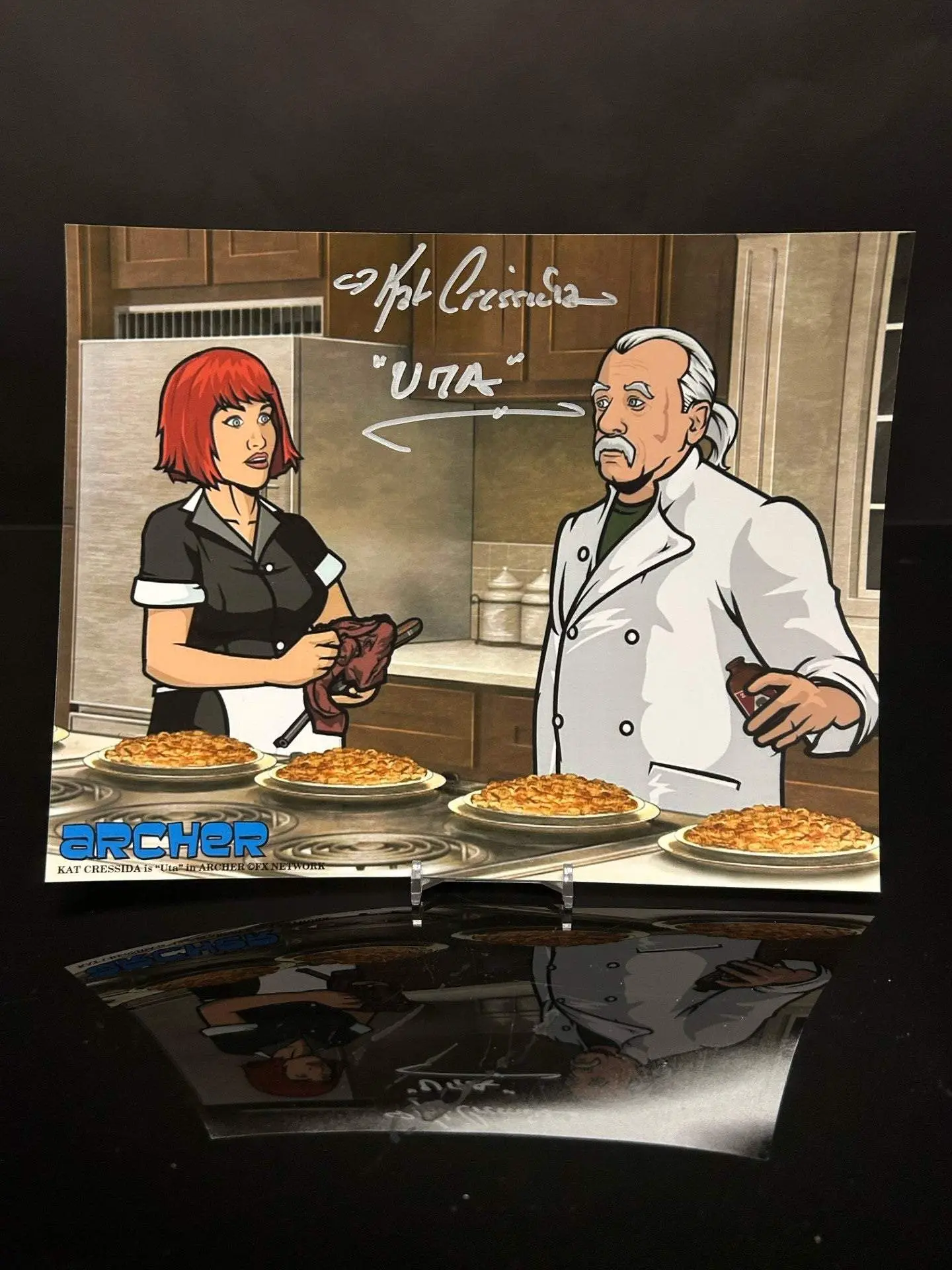 Kat Cressida Signed Archer 8x10
