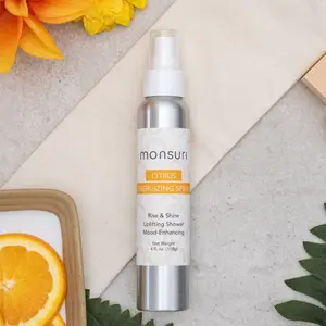 Citrus Aromatherapy Spray – Uplifting Room, Linen & Shower Mist with Grapefruit, Lemongrass & Tangerine Essential Oils, Energizing Mood Booster & Self-Care Spray for Women & Men, Natural Citrus Scented Mist, Refreshing Gift Idea