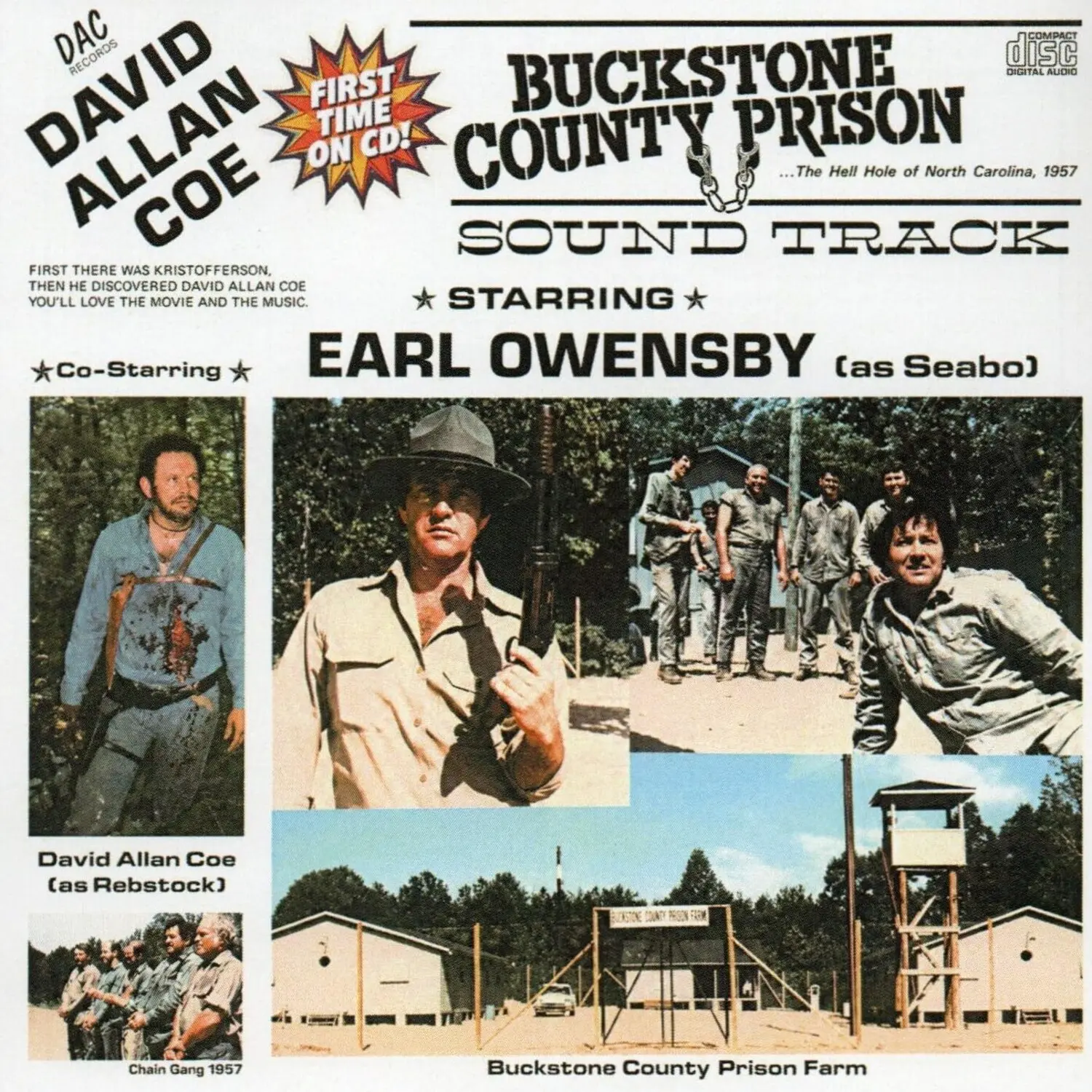 David Allan Coe - Buckstone County Prison  [COMPACT DISC - CD]