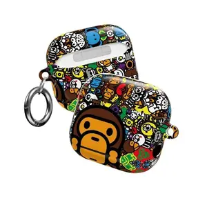 Baby Monkey Milo Hip Hop Style AirPods Case – Y2K Cute Protective Cover for AirPods Gen 1/2/3/4 & AirPods Pro Gen 1/2, Audio, Protection