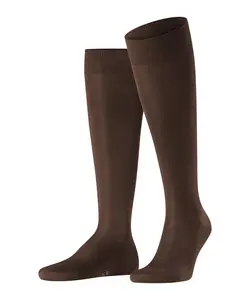 Knee-High Men's Dress Sock- Brown | Falke