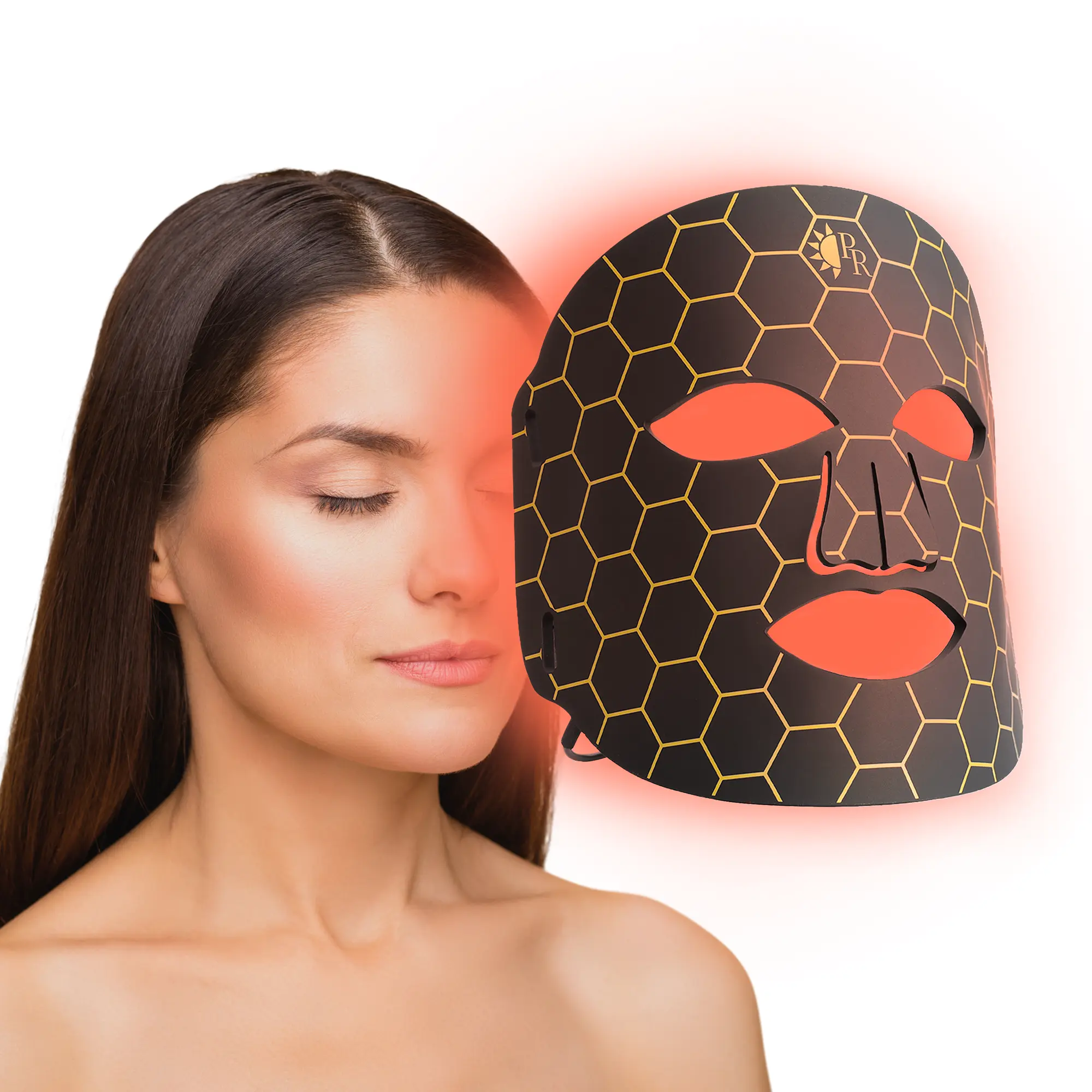 PURERADIANCE HEALTH LED Light Therapy Face Mask, Skin Repair Facial Beauty & Personal Care Device