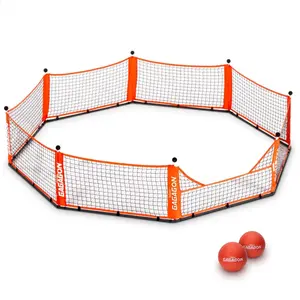 GoSports Gaga Ball Pit – 10 ft, 15 ft or 20 ft Portable Indoor/Outdoor Gagagon Pit for School, Camp or Home Use