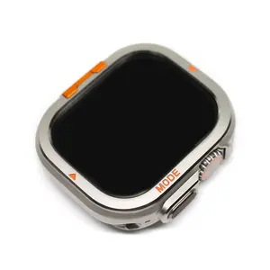 URVOI Alpine Case for Apple Watch ultra 2 1 Metal alloy cover hard bumper for iWatch full protector natural black colors 49mm Smart Watch Accessories