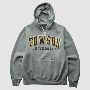 Towson Tigers Jansport 2000s Pullover Sweatshirt - Heather Gray - XS