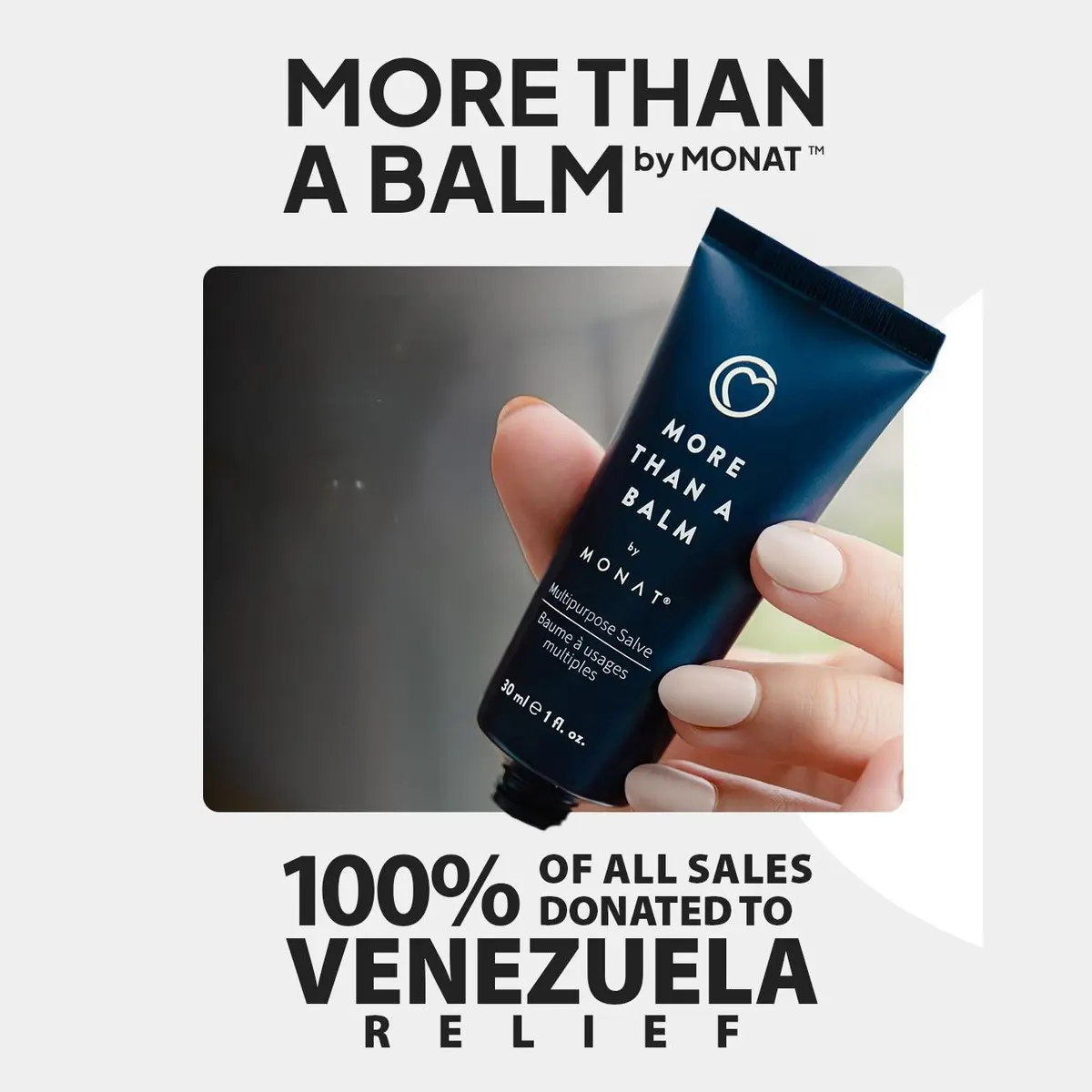 More than a Balm by MONAT - Multipurpose balm that provides extra hydration to skin and hair, infused with REJUVENIQE.