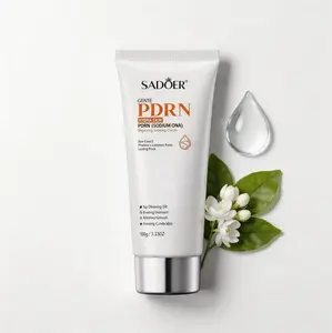 SADOER PDRN Soothing Repairing Foam Facial Cleanser, Acne-Fighting, Oil Control, Restore Skin Health for Effective Facial Cleansing