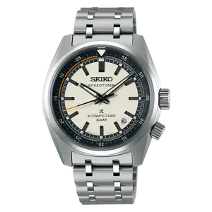 Seiko Prospex Speedtimer SPB513 Stainless Steel Silver Index Dial Watch