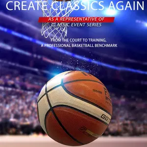 Lava Gg7x Basketball #7 Synthetic Leather, Indoor/outdoor Training, Durable High Performance, Deep Color, Ideal for Sports Enthusiasts, Basketball Equipment